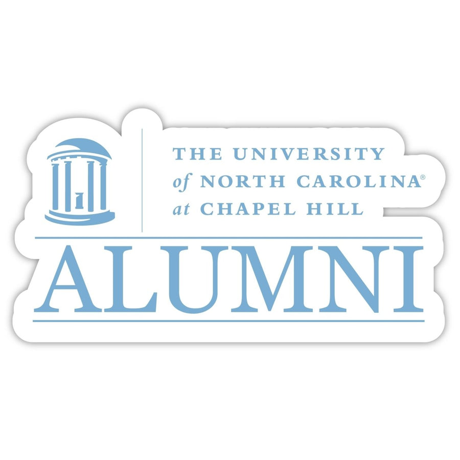 UNC Tar Heels 4-Inch Alumni NCAA Vinyl Sticker - Durable School Spirit Decal Image 1