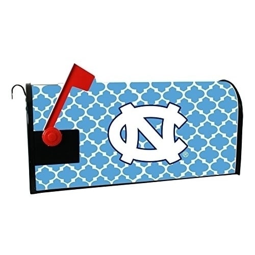 UNC Tar Heels NCAA Officially Licensed Mailbox Cover Moroccan Design Image 1