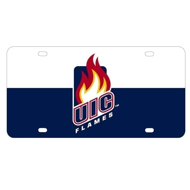 NCAA University of Illinois at Chicago Metal License Plate - Lightweight, Sturdy and Versatile Image 1