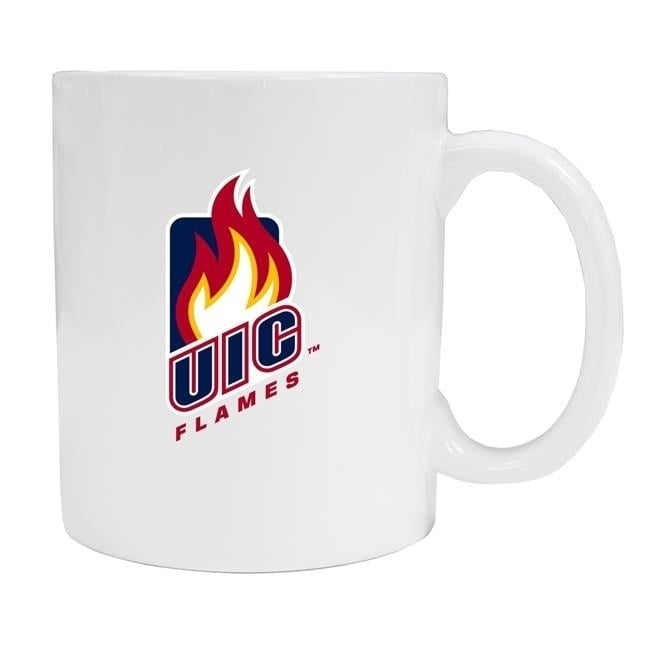 University of Illinois at Chicago White Ceramic NCAA Fan Mug 2-Pack (White) Image 1