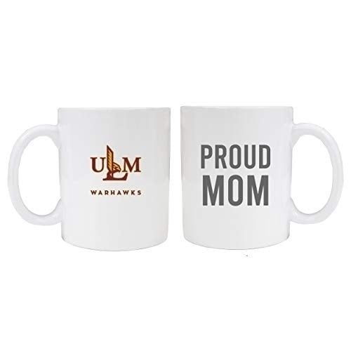 University of Louisiana Monroe Proud Mom Ceramic Coffee Mug - White Image 1