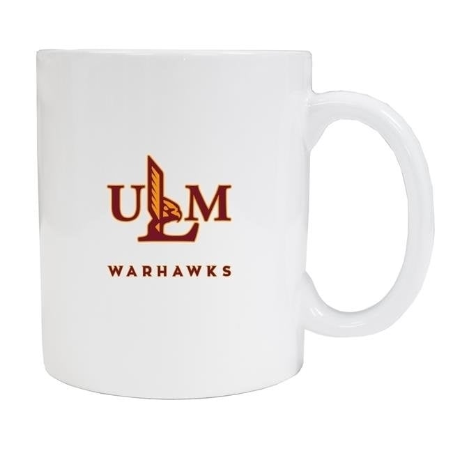 University of Louisiana Monroe White Ceramic NCAA Fan Mug 2-Pack (White) Image 1