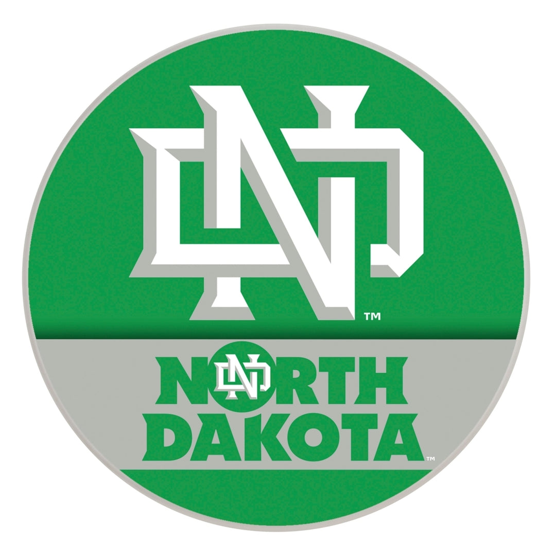 University of Northa Dakota Paper Coaster 4 Pack Image 1