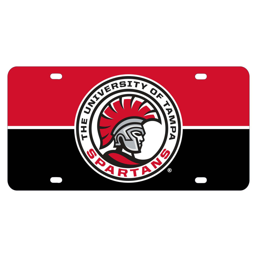 NCAA University of Tampa Spartans Metal License Plate - Lightweight, Sturdy and Versatile Image 1