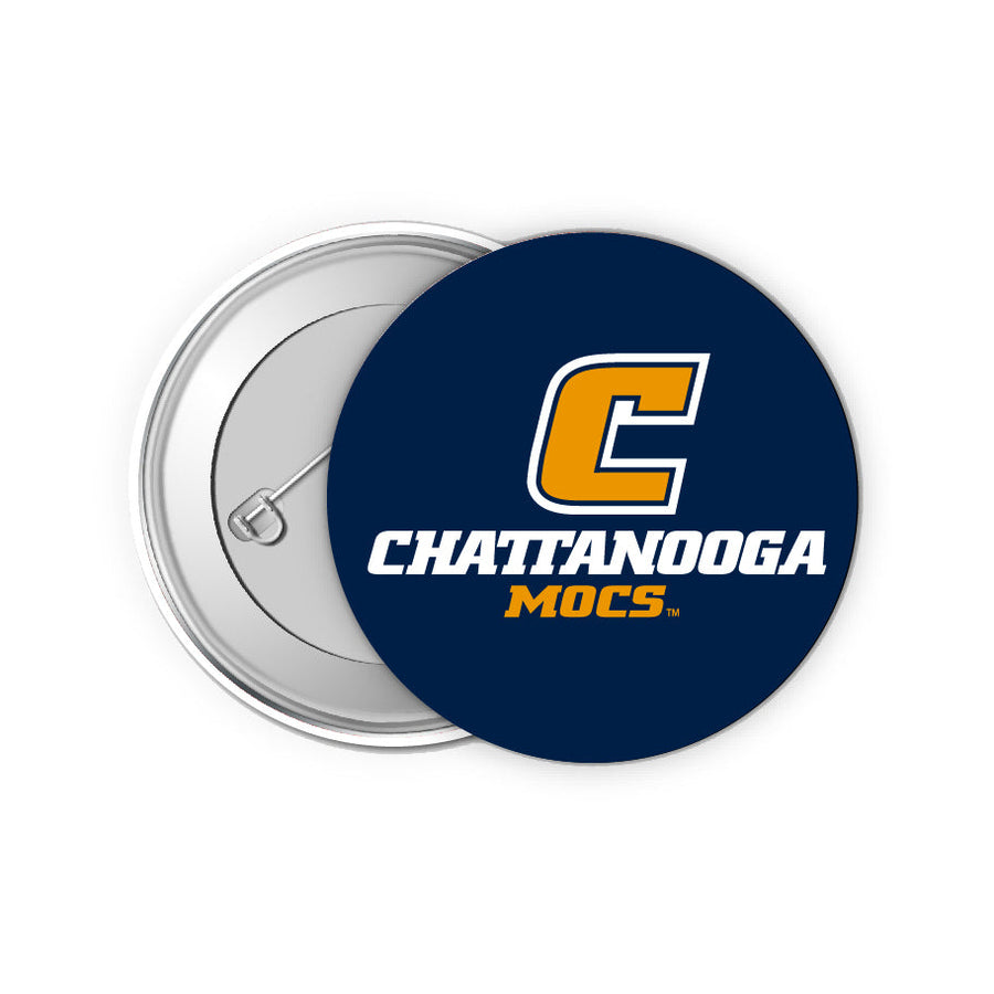 University of Tennessee at Chattanooga 2-Inch Button Pins (4-Pack)  Show Your School Spirit Image 1