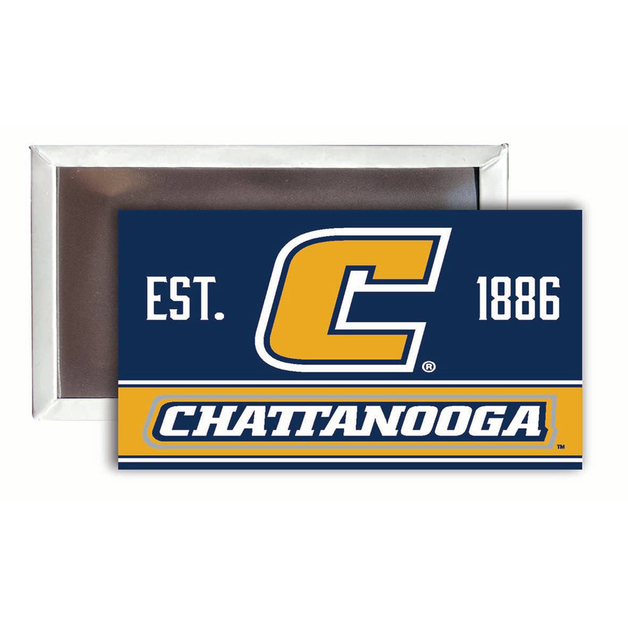 University of Tennessee at Chattanooga 2x3-Inch NCAA Vibrant Collegiate Fridge Magnet - Multi-Surface Team Pride Image 1