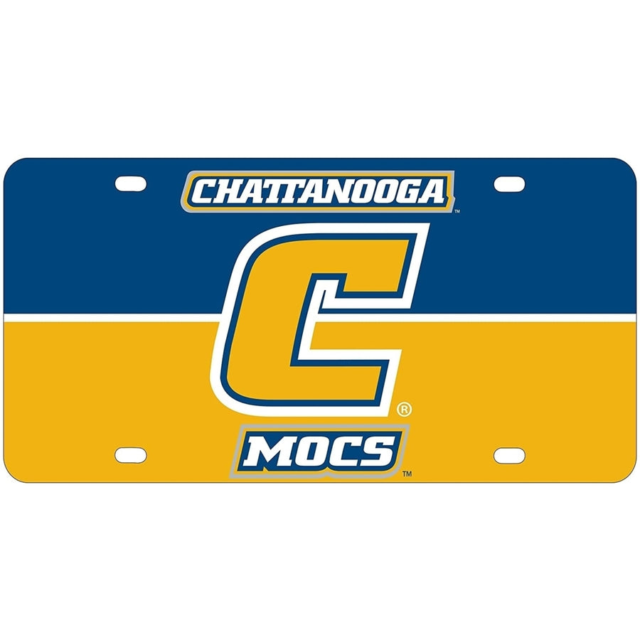 NCAA University of Tennessee at Chattanooga Metal License Plate - Lightweight, Sturdy and Versatile Image 1