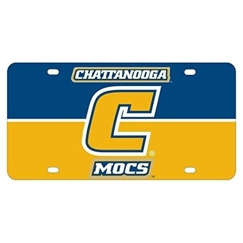 NCAA University of Tennessee at Chattanooga Metal License Plate - Lightweight, Sturdy and Versatile Image 2