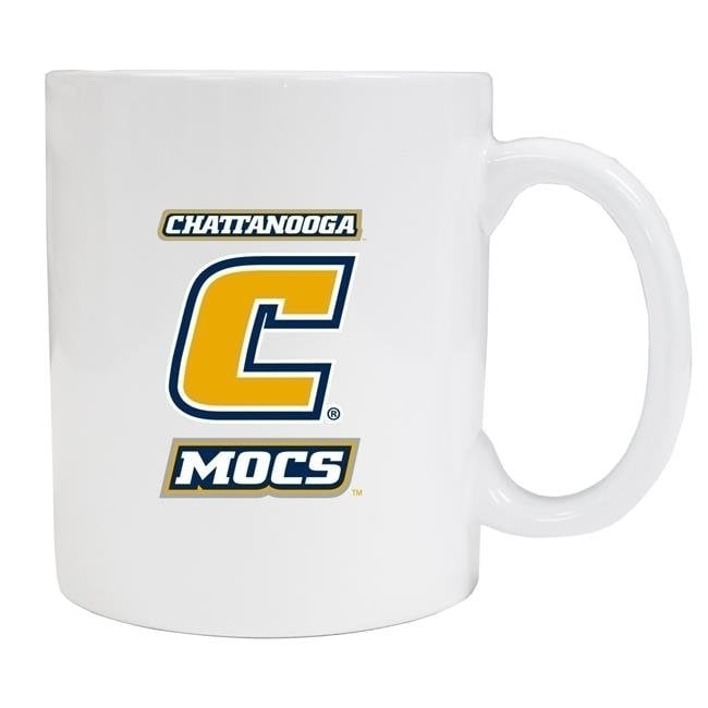 University of Tennessee at Chattanooga White Ceramic NCAA Fan Mug 2-Pack (White) Image 1