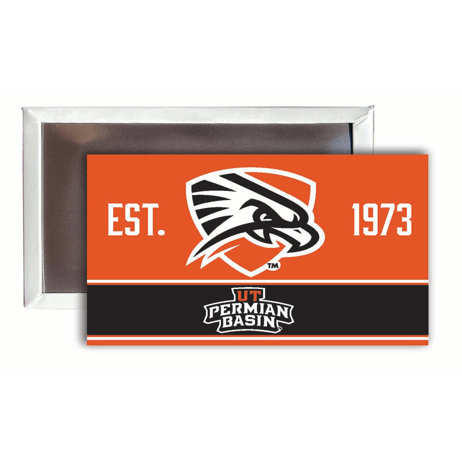 University of Texas of the Permian Basin 2x3-Inch NCAA Vibrant Collegiate Fridge Magnet - Multi-Surface Team Pride Image 1