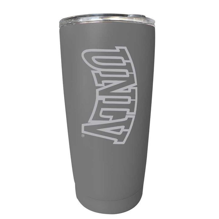 UNLV Rebels Etched 16 oz Stainless Steel Tumbler (Gray) Image 1