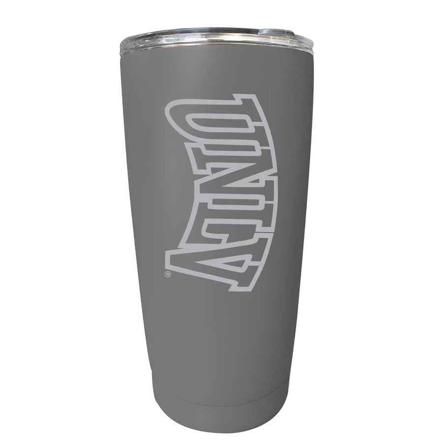 UNLV Rebels Etched 16 oz Stainless Steel Tumbler (Gray) Image 1