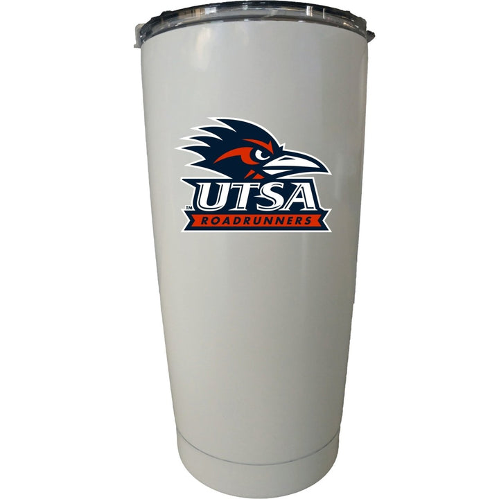 UTSA Road Runners 16 oz Choose Your Color Insulated Stainless Steel Tumbler Glossy brushed finish Image 1