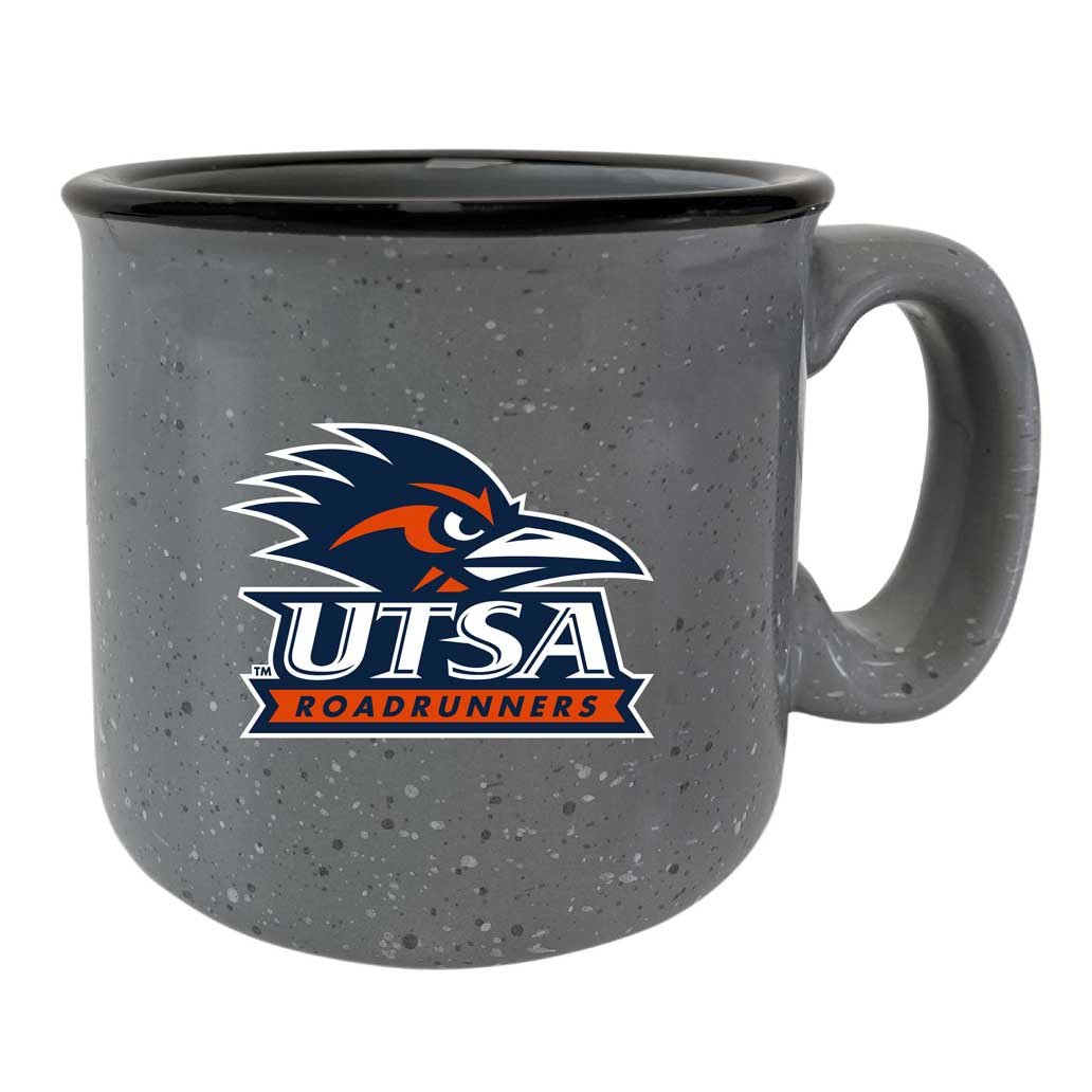 UTSA Road Runners Speckled Ceramic Camper Coffee Mug - Choose Your Color Image 1