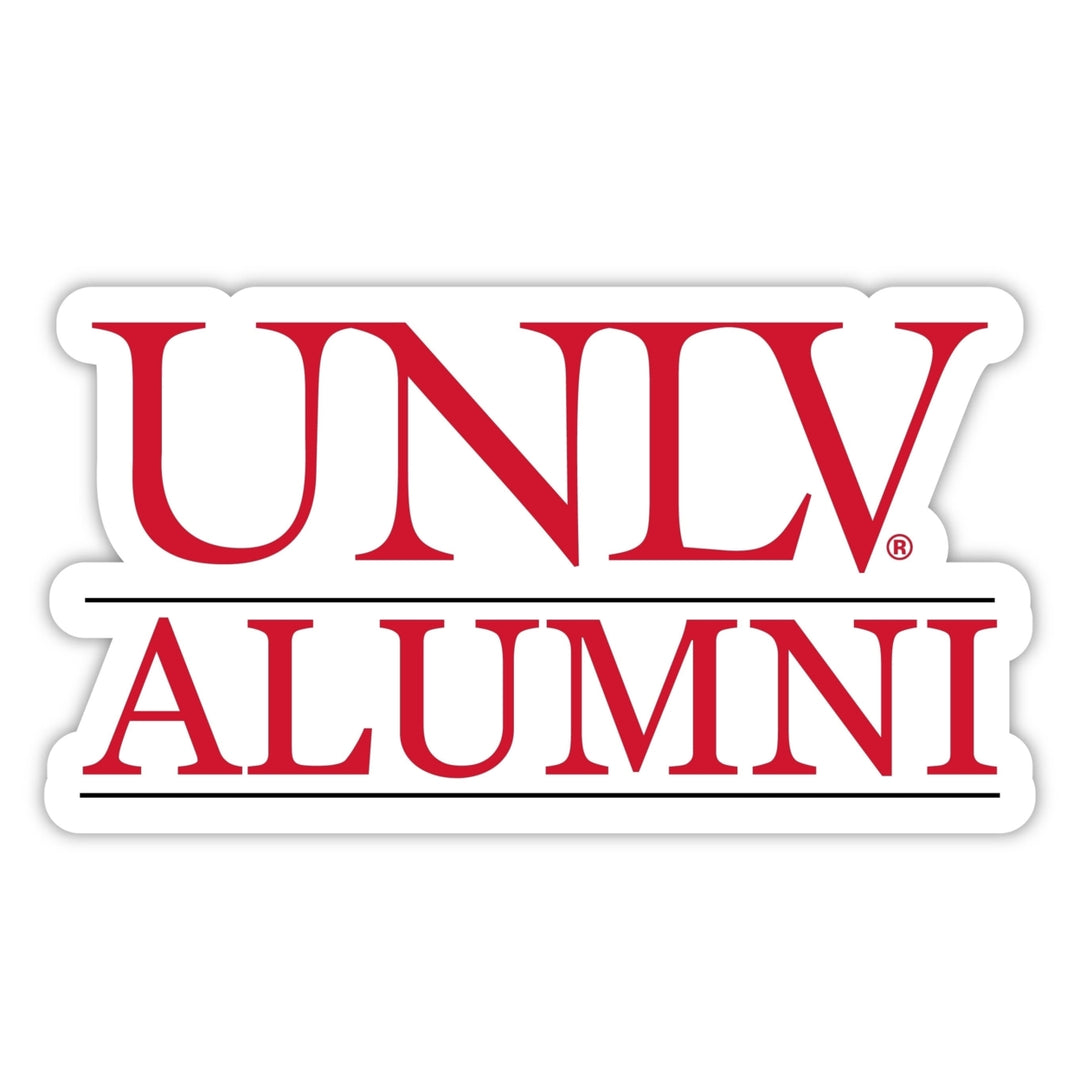 UNLV Rebels 4-Inch Alumni NCAA Vinyl Sticker - Durable School Spirit Decal Image 1