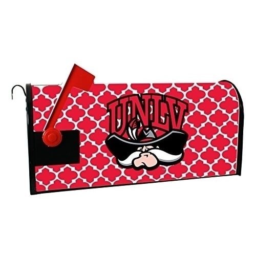 UNLV Rebels NCAA Officially Licensed Mailbox Cover Moroccan Design Image 1