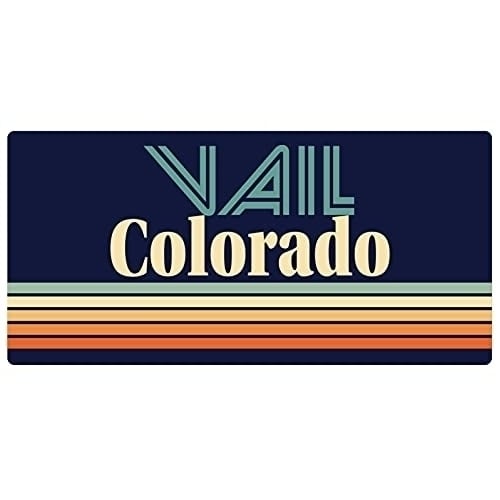 Vail Colorado 5 x 2.5-Inch Fridge Magnet Retro Design Image 1