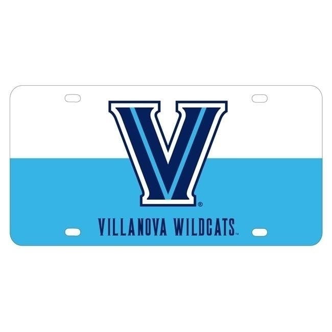 NCAA Villanova Wildcats Metal License Plate - Lightweight, Sturdy and Versatile Image 1