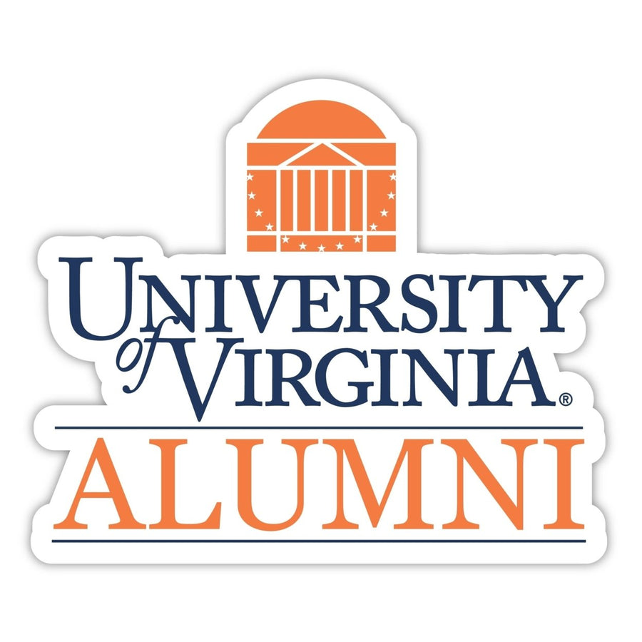 Virginia Cavaliers 4-Inch Alumni NCAA Vinyl Sticker - Durable School Spirit Decal Image 1