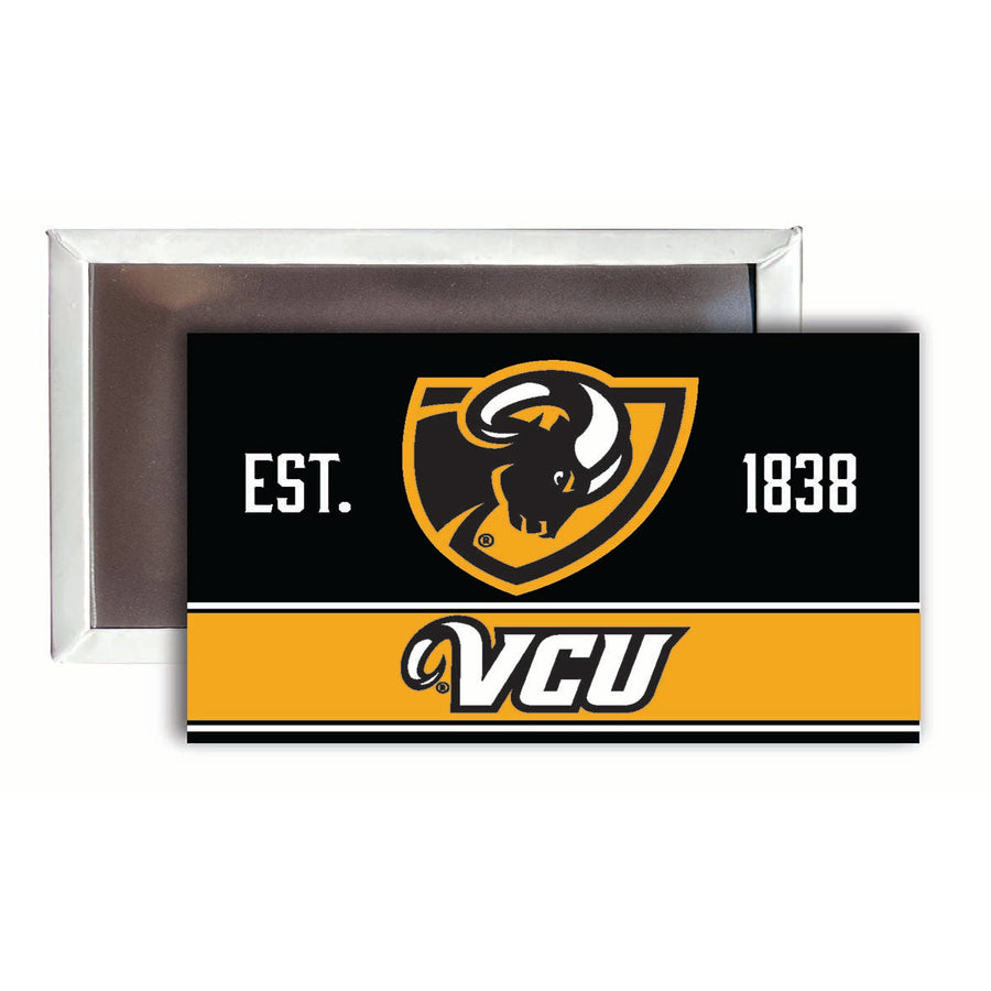 Virginia Commonwealth 2x3-Inch NCAA Vibrant Collegiate Fridge Magnet - Multi-Surface Team Pride Accessory Single Unit Image 1