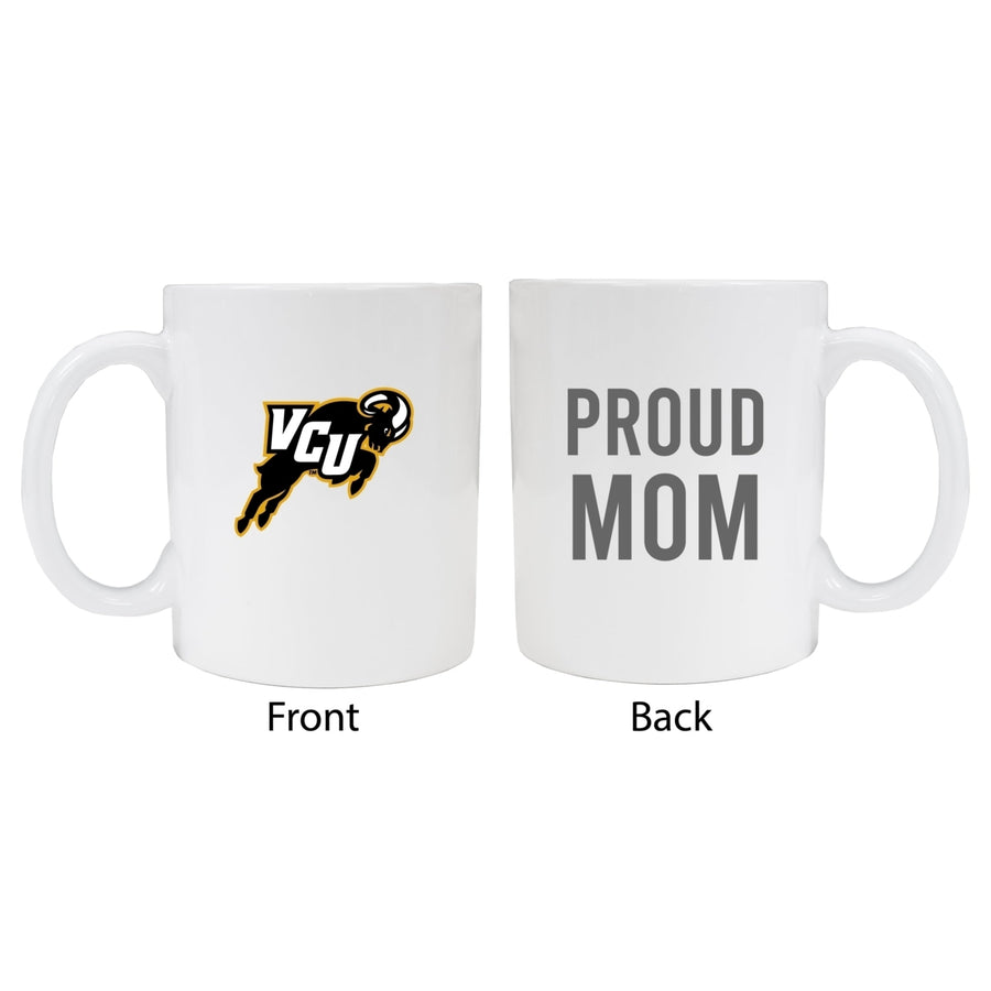 Virginia Commonwealth Proud Mom Ceramic Coffee Mug - White Image 1