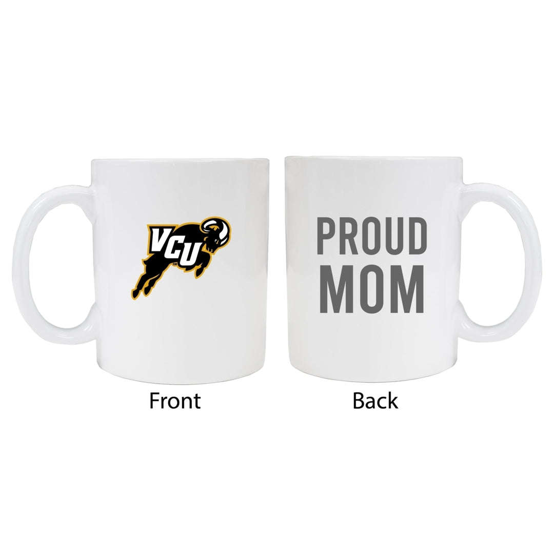 Virginia Commonwealth Proud Mom Ceramic Coffee Mug - White (2 Pack) Image 1