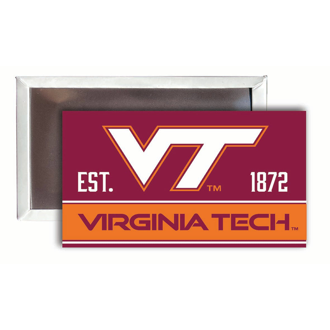 Virginia Tech Hokies 2x3-Inch NCAA Vibrant Collegiate Fridge Magnet - Multi-Surface Team Pride Accessory Single Unit Image 1