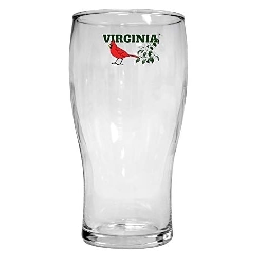 Virginia State Pilsner Glass Image 1