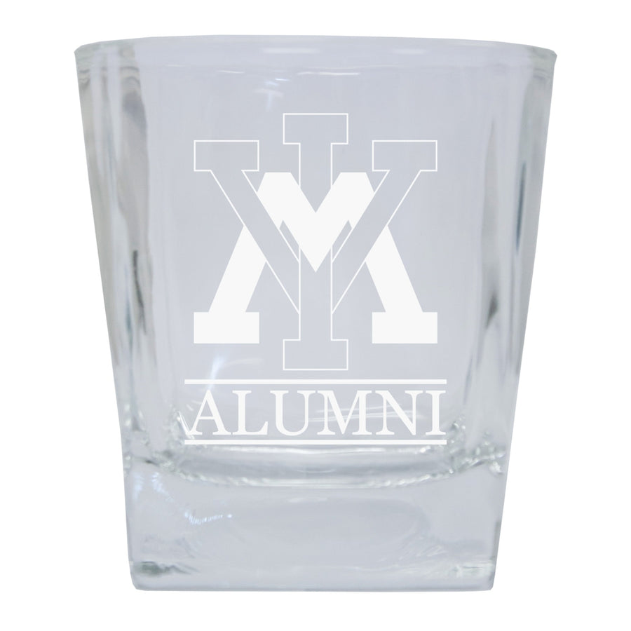 VMI Keydets Alumni Elegance - 5 oz Etched Shooter Glass Tumbler 2-Pack Image 1