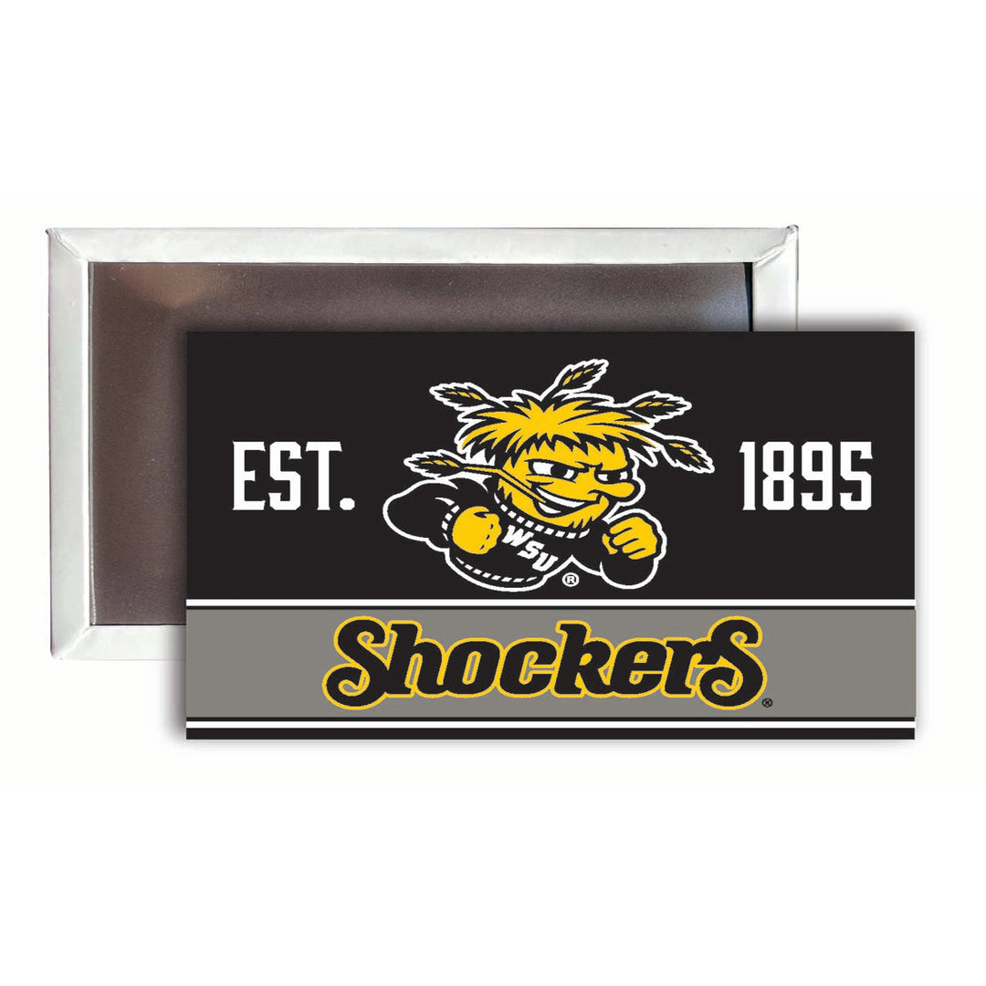 Wichita State Shockers 2x3-Inch NCAA Vibrant Collegiate Fridge Magnet - Multi-Surface Team Pride Accessory Single Unit Image 1