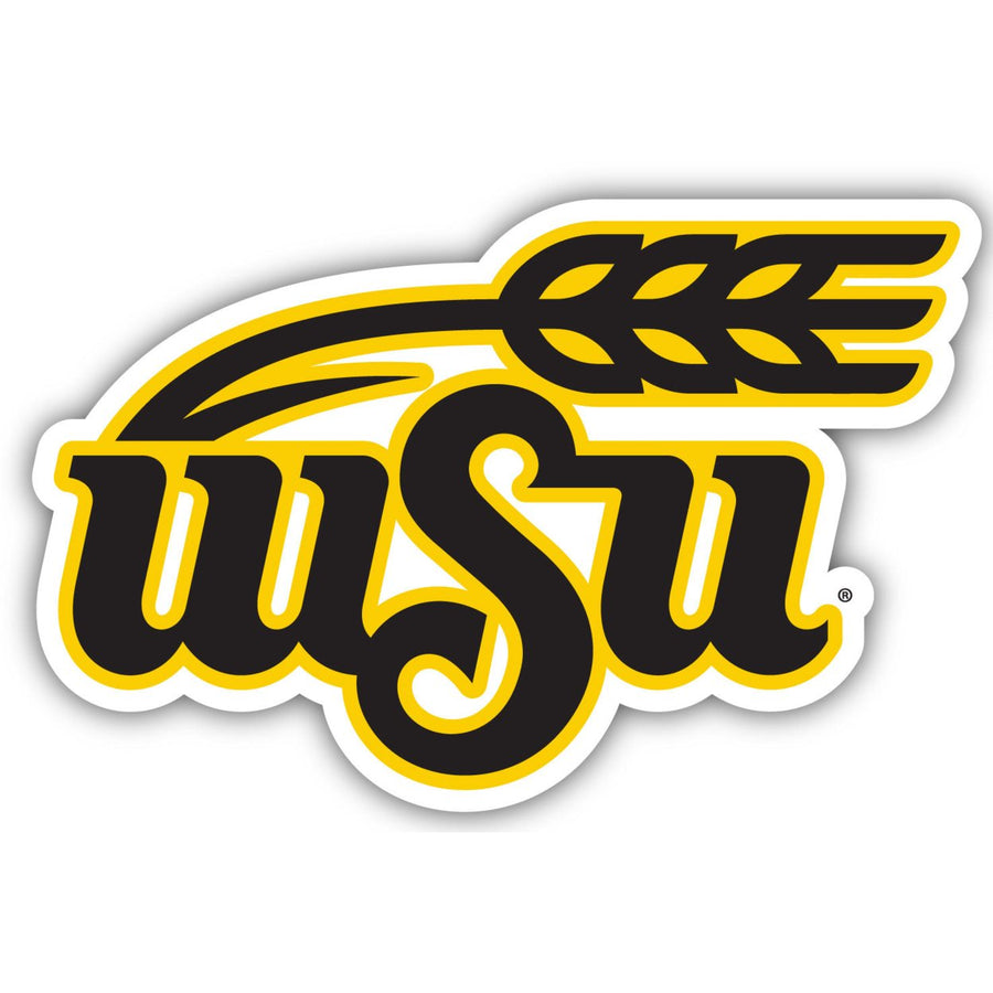 Wichita State Shockers 4-Inch Elegant School Logo NCAA Vinyl Decal Sticker for Fans, Students, and Alumni Image 1