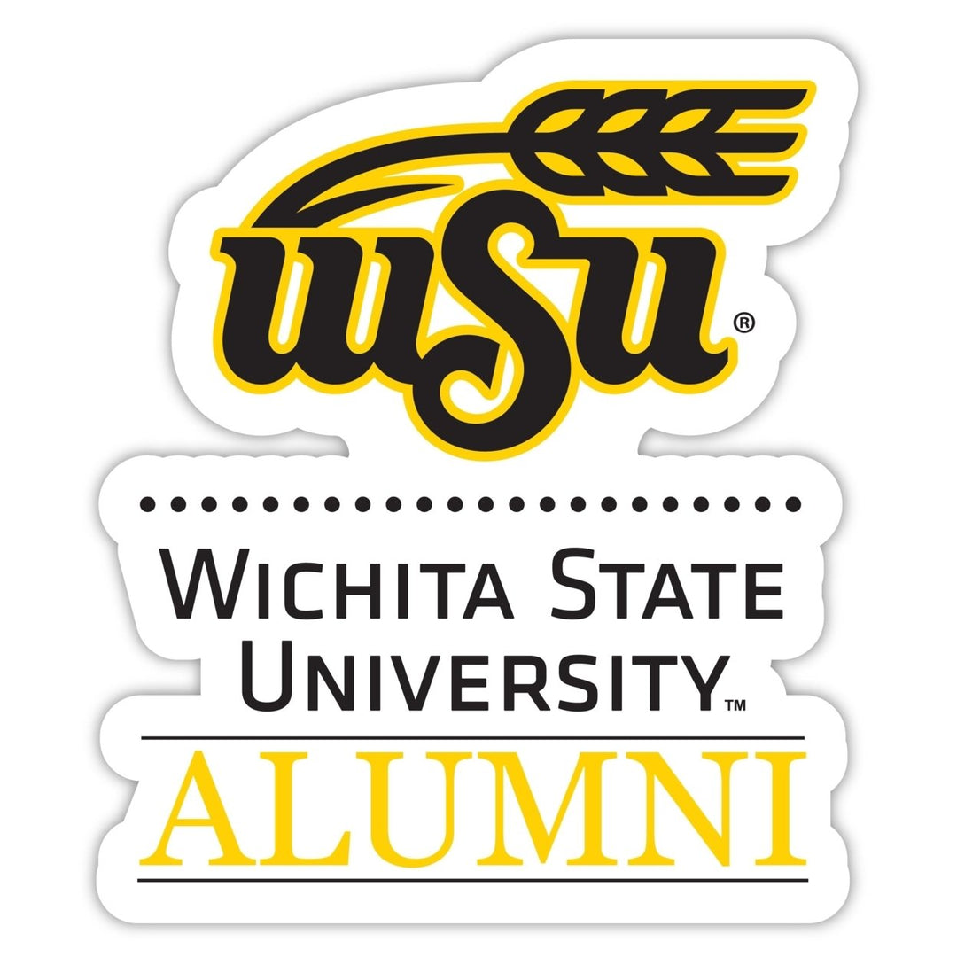 Wichita State Shockers 4-Inch Alumni NCAA Vinyl Sticker - Durable School Spirit Decal Image 1