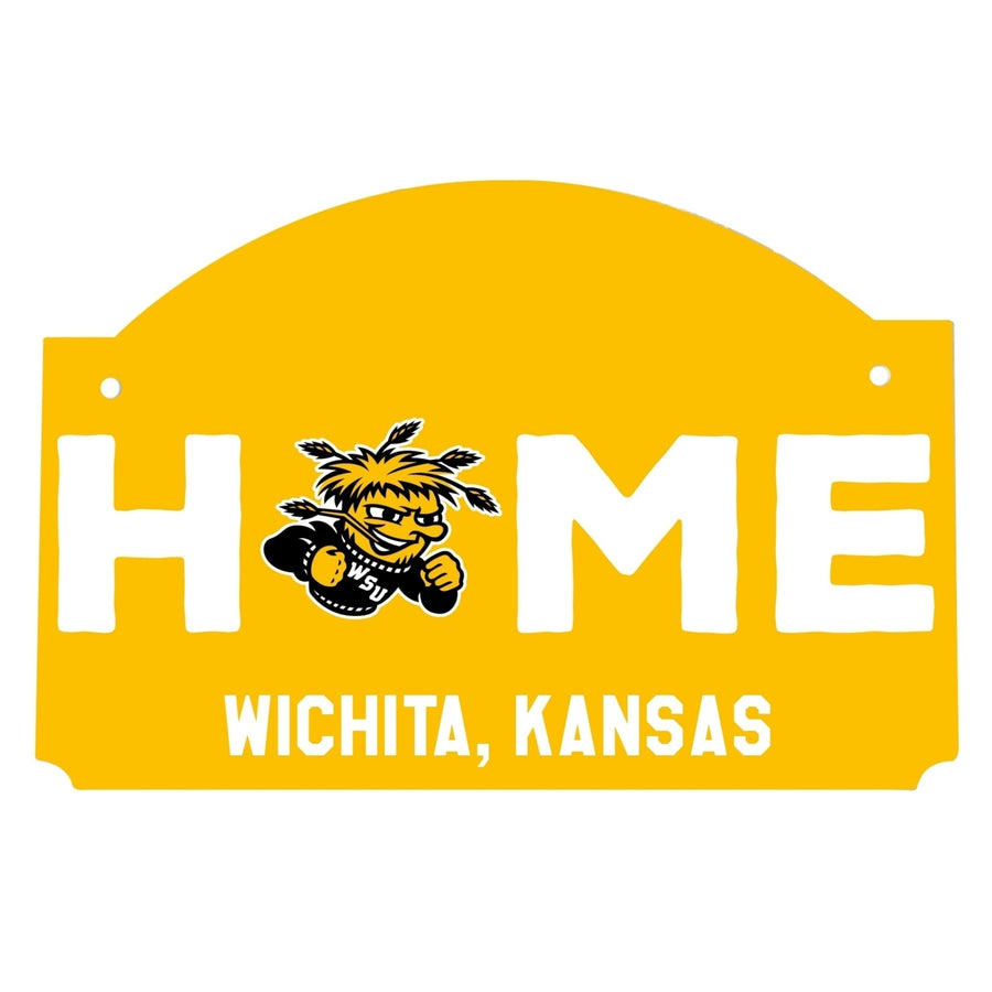 Wichita State Shockers Wood Sign with String Image 1