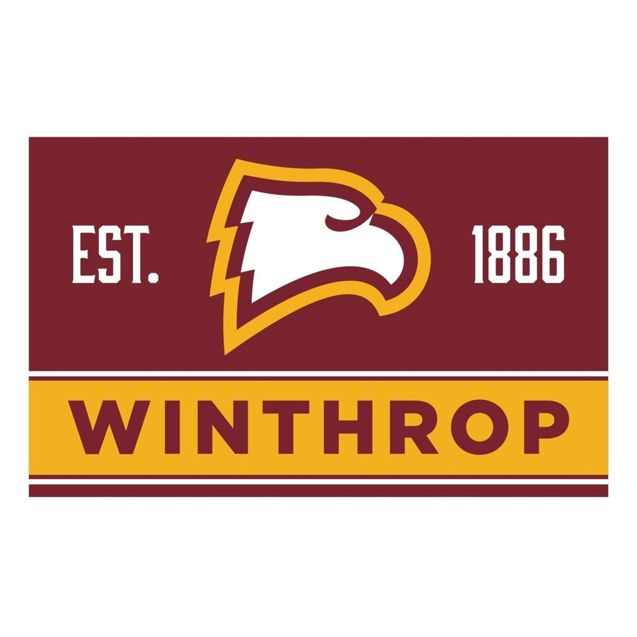 Winthrop University Wood Sign with Frame Image 1