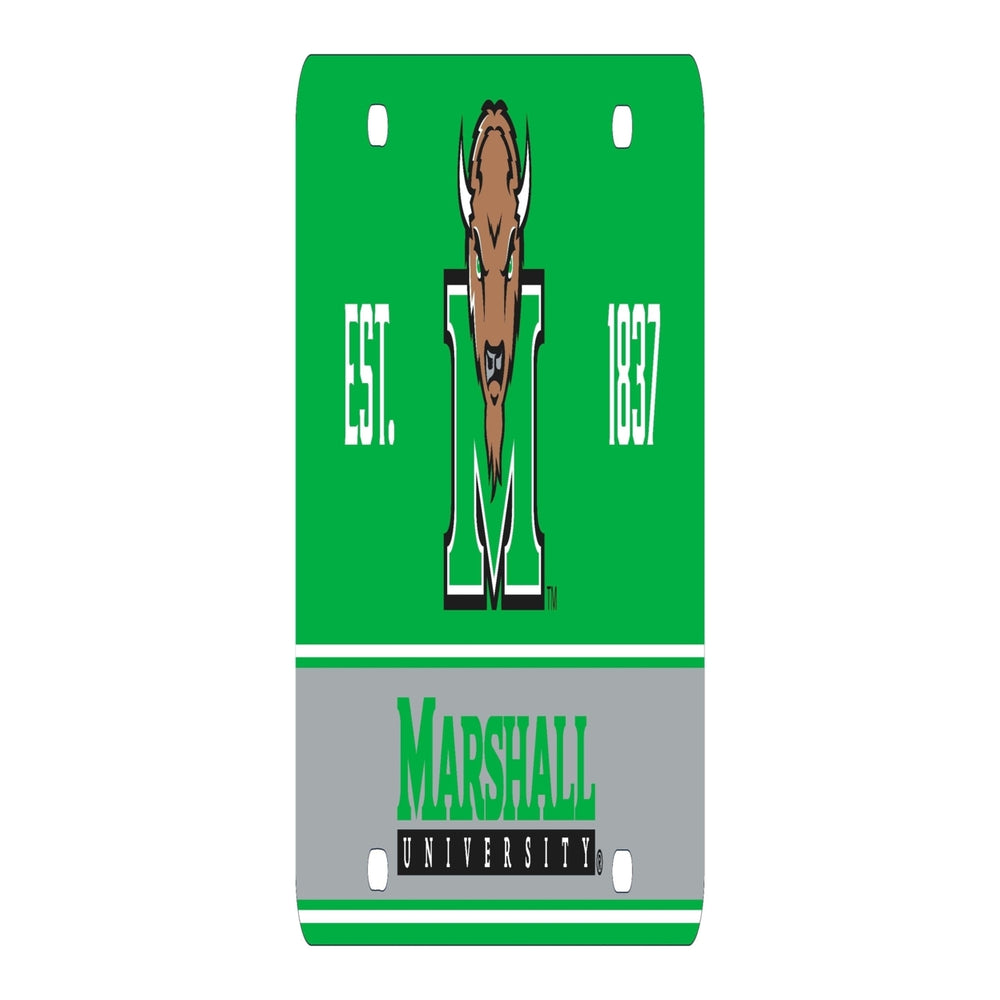 Marshall Thundering Herd Metal License Plate Image 2