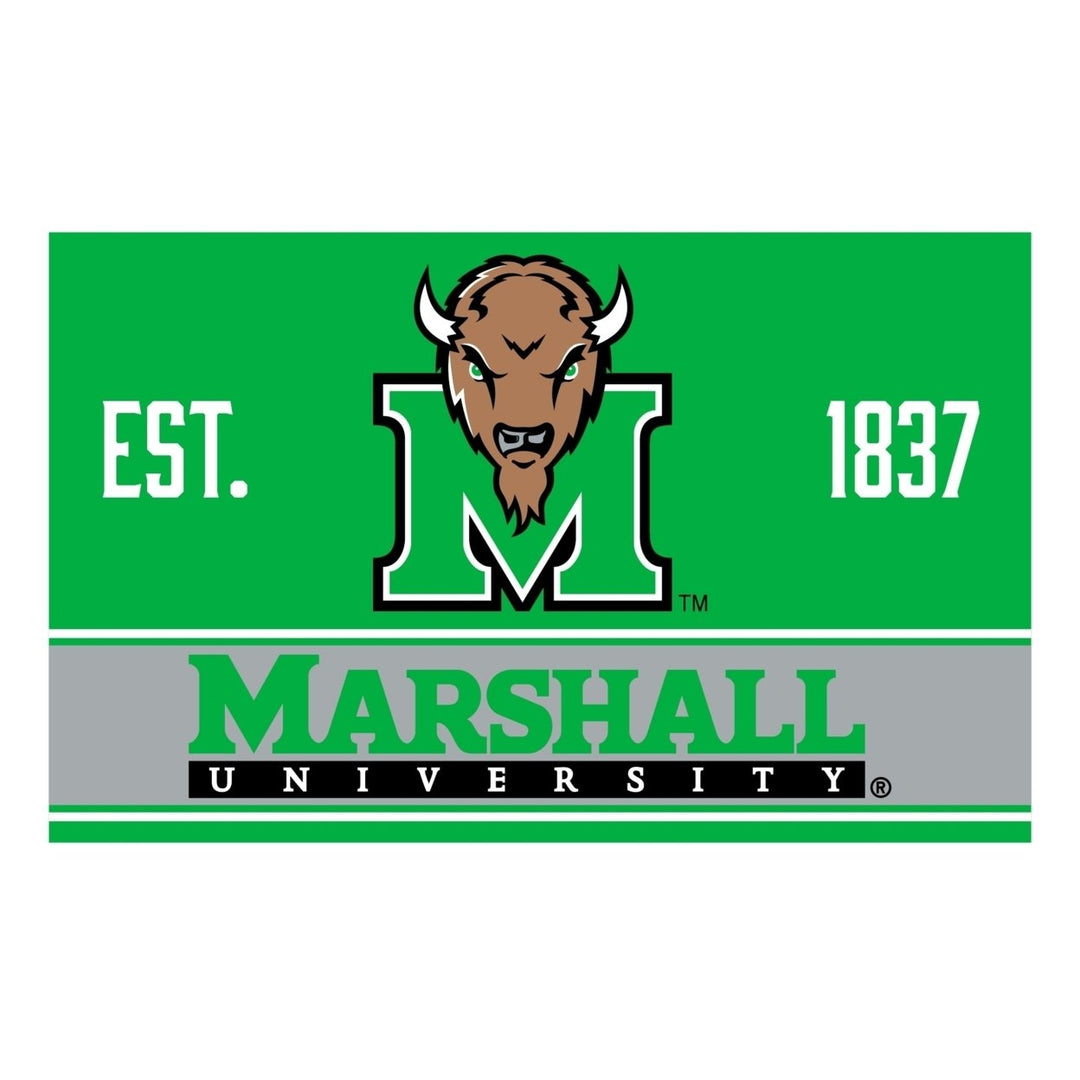 Marshall Thundering Herd Wood Sign with Frame Image 1
