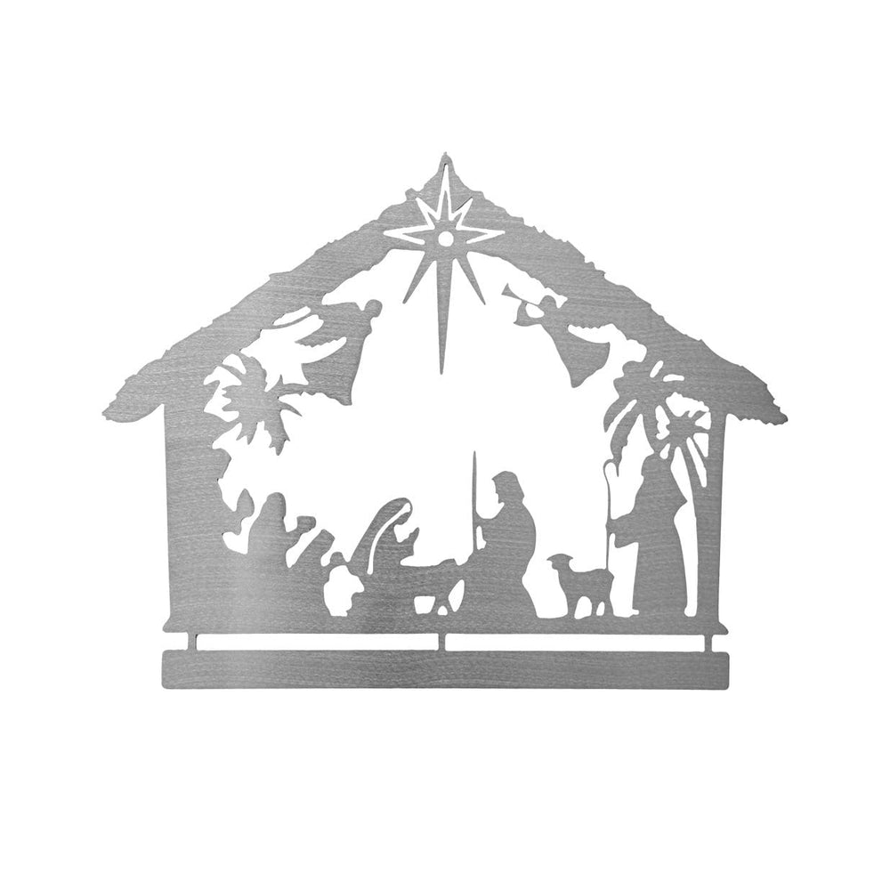 Angels Nativity Silhouette - Single Piece Nativity Scene Image 2