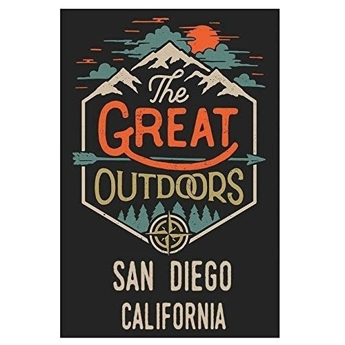 San Diego California Souvenir 2x3-Inch Fridge Magnet The Great Outdoors Image 1