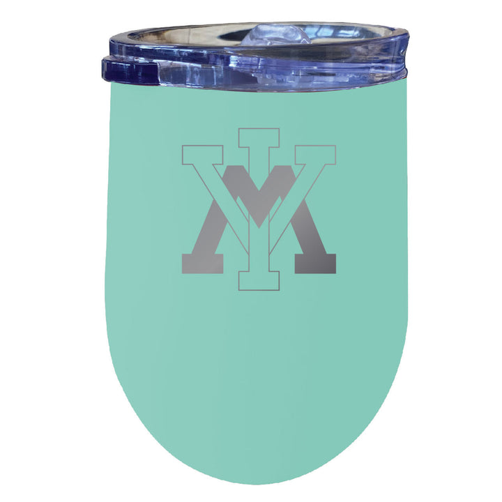 VMI Keydets NCAA Laser-Etched Wine Tumbler - 12oz Stainless Steel Insulated Cup Image 3