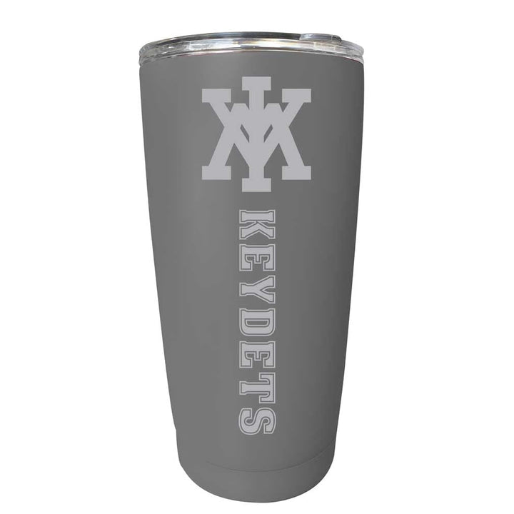 VMI Keydets Etched 16 oz Stainless Steel Tumbler (Gray) Image 1