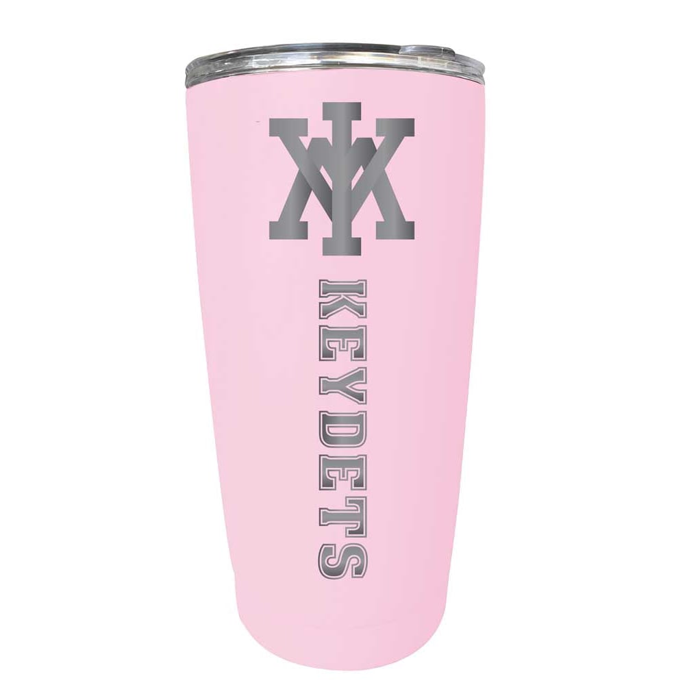 VMI Keydets Etched 16 oz Stainless Steel Tumbler (Gray) Image 2