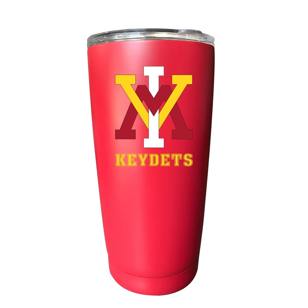 VMI Keydets NCAA Insulated Tumbler - 16oz Stainless Steel Travel Mug Choose Your Color Image 2