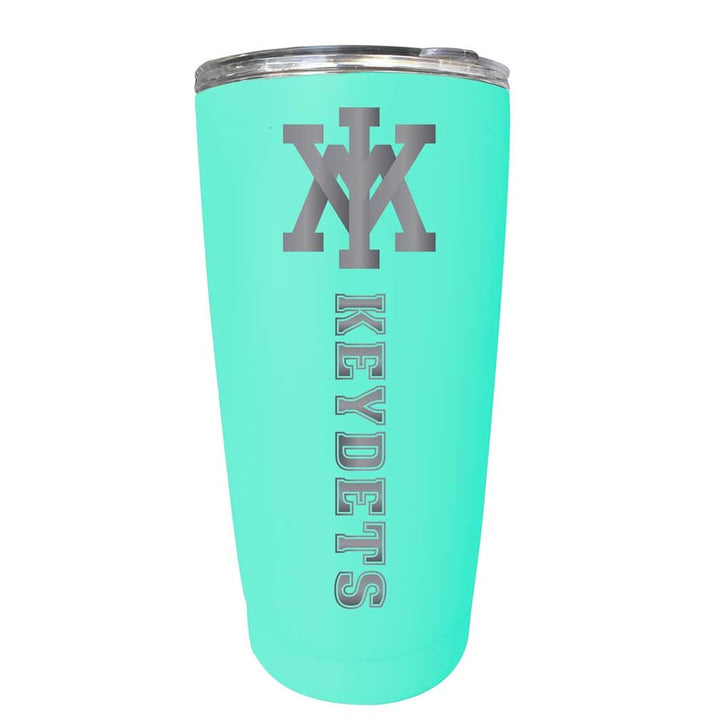 VMI Keydets NCAA Laser-Engraved Tumbler - 16oz Stainless Steel Insulated Mug Choose Your Color Image 3