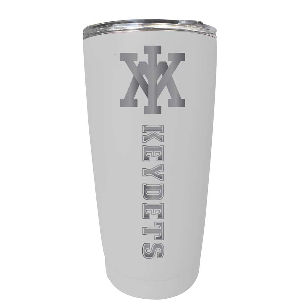 VMI Keydets NCAA Laser-Engraved Tumbler - 16oz Stainless Steel Insulated Mug Choose Your Color Image 4