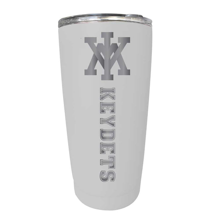 VMI Keydets NCAA Laser-Engraved Tumbler - 16oz Stainless Steel Insulated Mug Choose Your Color Image 4