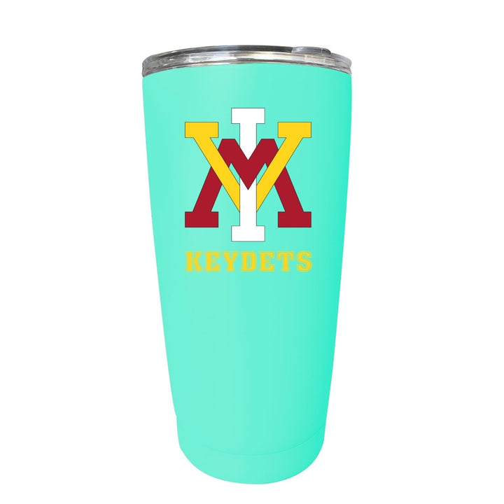 VMI Keydets NCAA Insulated Tumbler - 16oz Stainless Steel Travel Mug Choose Your Color Image 3