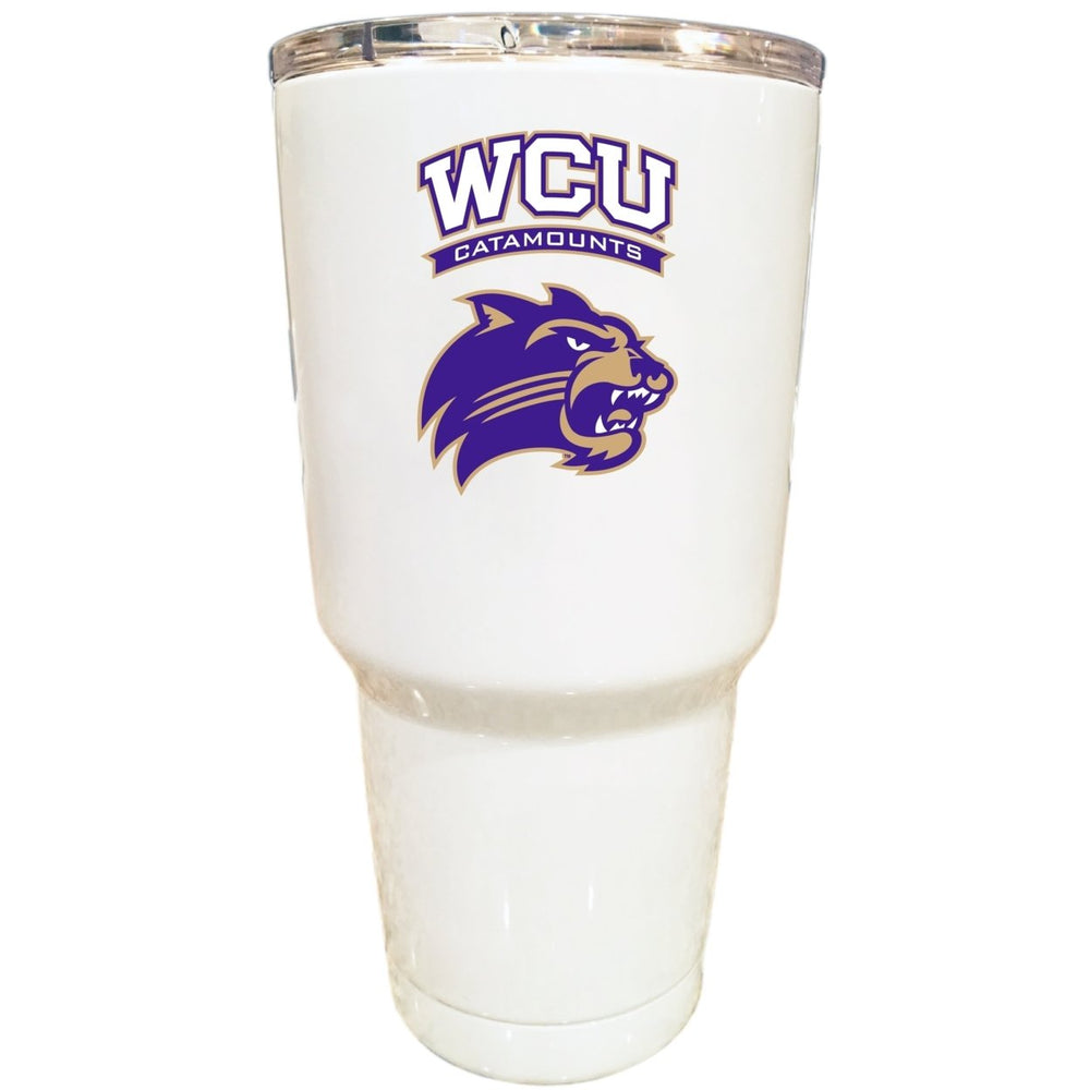 Western Carolina University 24 oz oz Choose Your Color Insulated Stainless Steel Tumbler Image 2