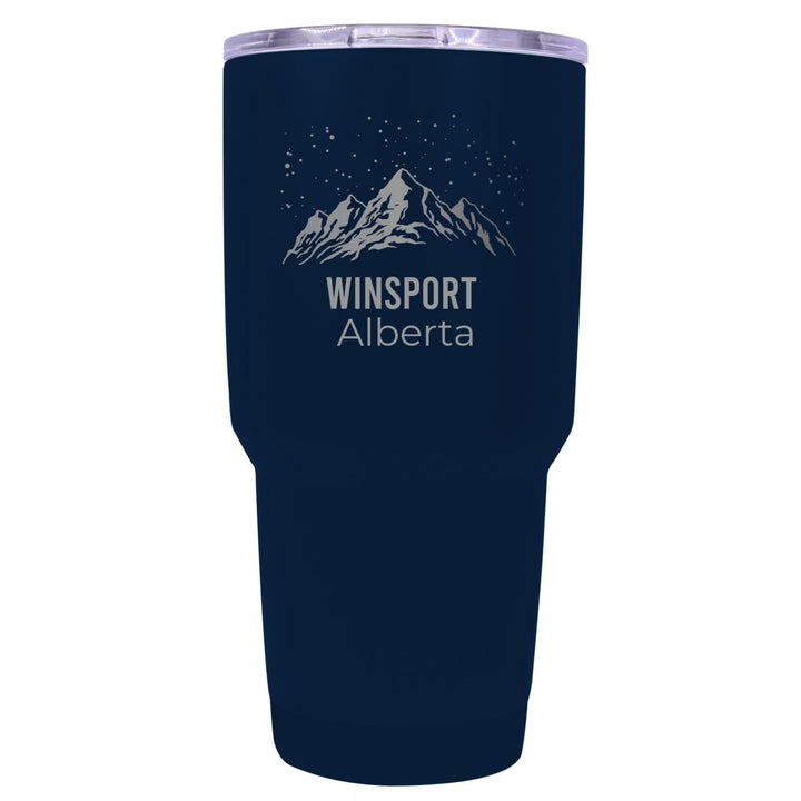 WinSport Alberta Ski Snowboard Winter Souvenir Laser Engraved 24 oz Insulated Stainless Steel Tumbler Image 6