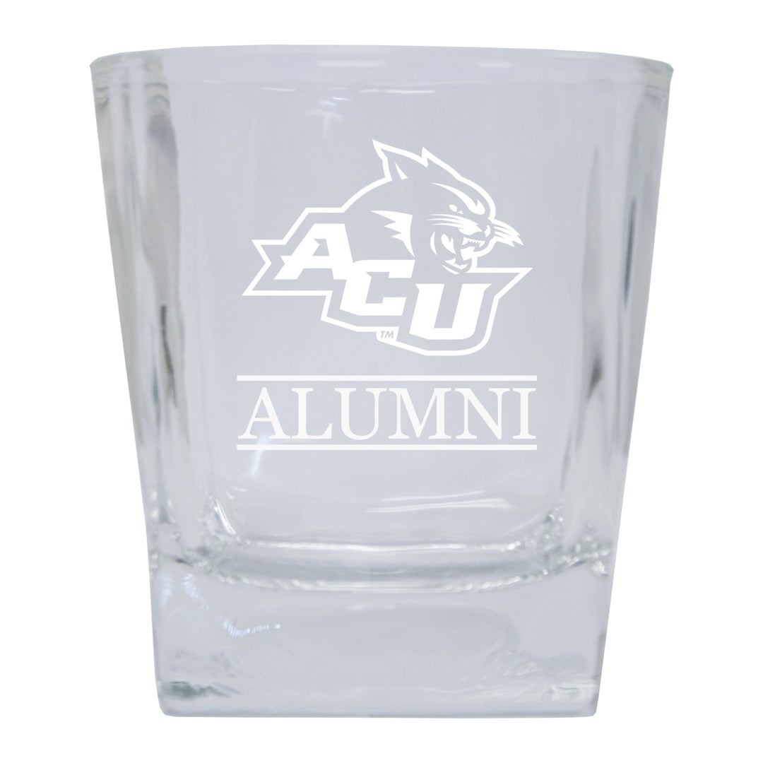 Abilene Christian University Alumni Elegance - 5 oz Etched Shooter Glass Tumbler 4-Pack Image 1