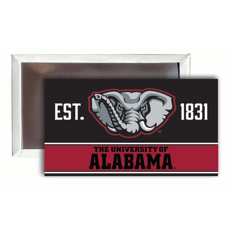 Alabama Crimson Tide 2x3-Inch NCAA Vibrant Collegiate Fridge Magnet - Multi-Surface Team Pride Accessory 4-Pack Image 1